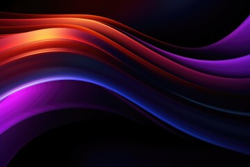 Obraz premium dark neon colors abstract background
