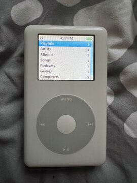 vintage classic famous mp3 player