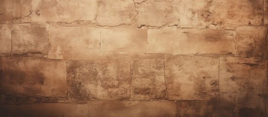 A brick wall is illuminated by a bright light, highlighting the texture and details of the surface. The combination of shadows and light creates a striking visual effect.