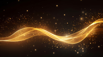 Fascinating space distorted background