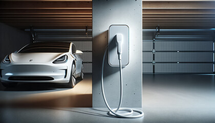 The Future of Mobility: Electric Car Charging at a Modern Station