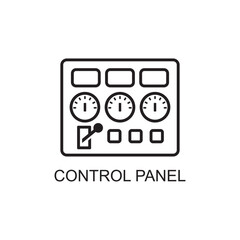 control panel icon , electronic icon