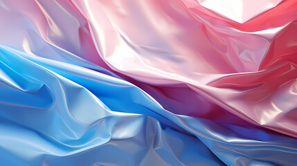 Obraz premium Crumpled aluminum foil surface, abstract metal background