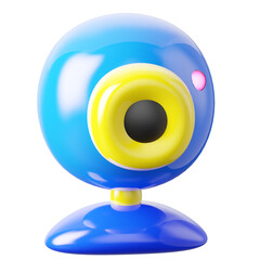 3D Icon Webcam Illustration