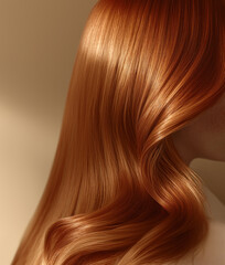 Fototapeta premium Haircare, Beauty, Hairstyle, Shiny, glossy, Salon. Haircolor