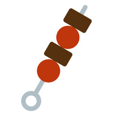 skewer barbecue icon 