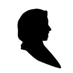 Women hijab silhouette icon