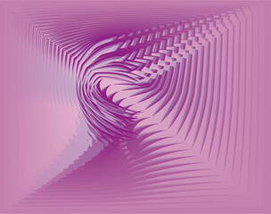 composition of lines and planes with gradient colors of purple and violet as inspiration for visual design needs