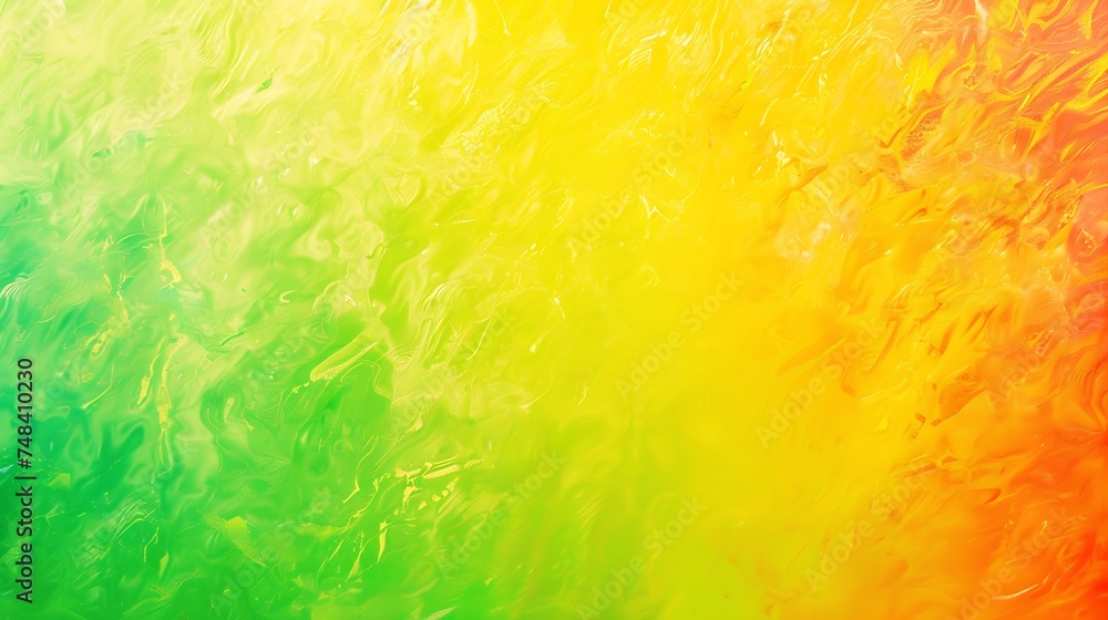 Leinwandbilder Yellow coral orange lemon lime green abstract texture background Color gradient Bright colorful multicolor background with space for design Template Empty Summer autumn Thanksgiving Ha : Generative AI