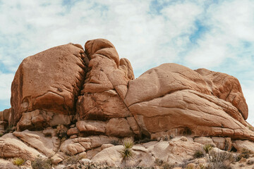 red rocks and sky