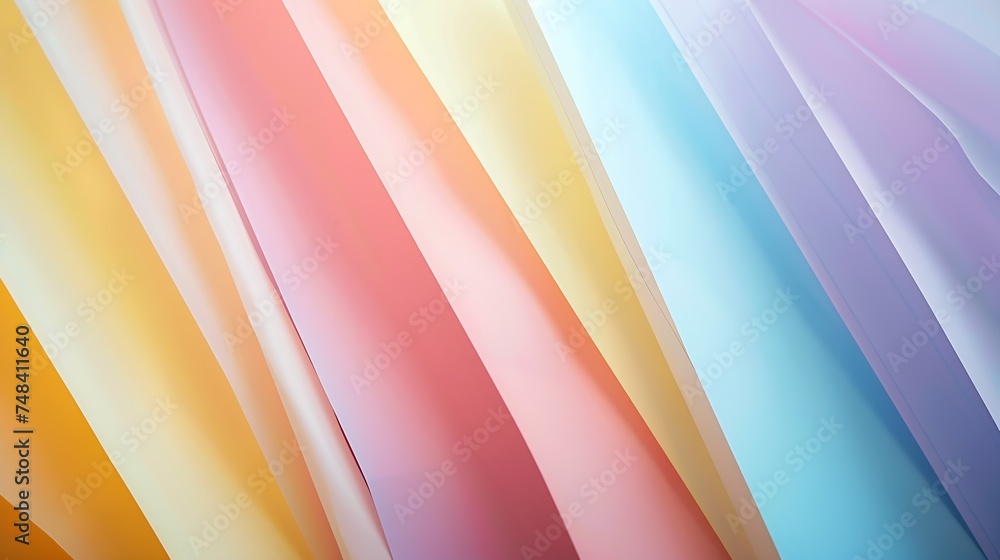 Poster set of files with documents on white background top view banner design : generative ai
