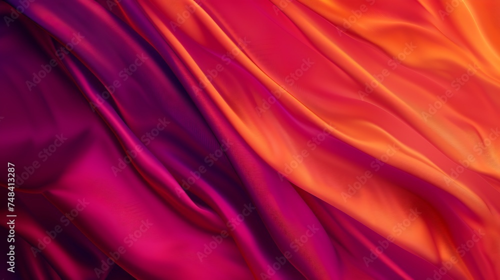 Poster Purple red orange abstract background Gradient Colorful luxury background with space for design Valentine Mothers Day Golden cherry matte surface : Generative AI