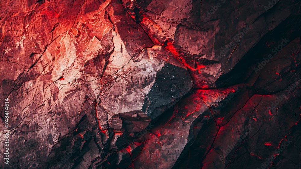 Poster red orange rock background toned stone texture mountain surface closeup lush lava color trend 2020 b