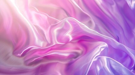 Beautiful purple pink silk satin background Soft folds Shiny fabric Luxury lilac background Space Design Web banner Wide Panoramic Flat lay table top view Wedding Valentine Mothers day : Generative AI