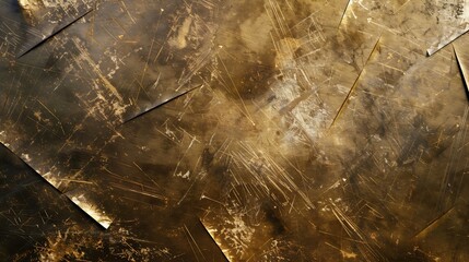 Background metal texture with diamonds silver brown and gold color Grunge metal texture with rust and scratches Old beautiful vintage metal texture : Generative AI