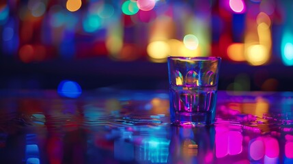 bar in a night club : Generative AI