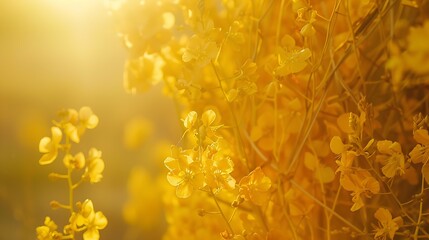 Beautiful Golden showerCassia Fistula Linn in the nature : Generative AI