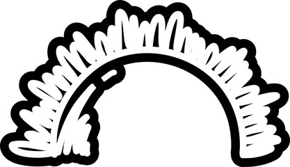 Summer sun icon, sunshine