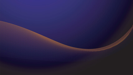 Dark Blue Abstract background wallpaper  with curve line vector image for backdrop or presentation
