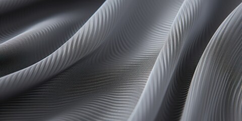 Abstract smooth matte fabric weave of cotton or linen satin fabric lies texture background.

