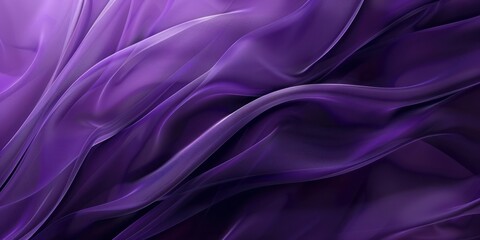 Obraz premium Abstract smooth purple matte fabric weave of cotton or linen satin fabric lies texture background. 