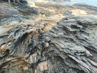 rock in the mountains