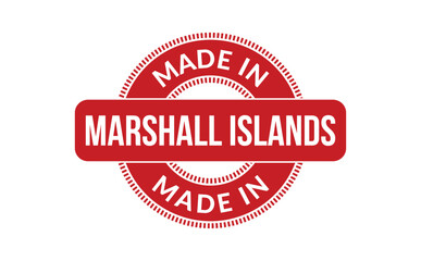 Made In Marshall Islands Rubber Stamp