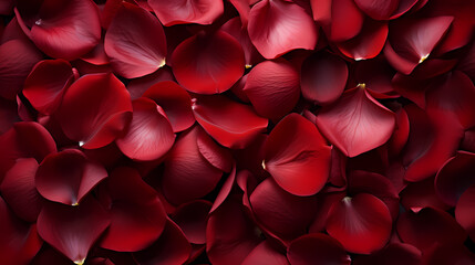 Petals background, Valentine's Day romantic background banner texture
