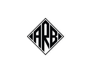 ARB Logo design vector template