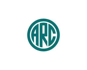 ARC logo design vector template