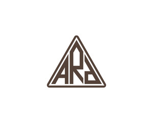 ARD logo design vector template