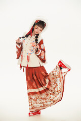 Obraz premium Chinese Peking Opera female characters