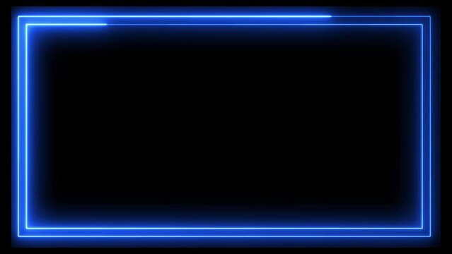 LOOP POPULAR abstract seamless background blue purple spectrum looped animation fluorescent ultraviolet light 4k glowing line Abstract background web neon box pattern LED screens projection technology