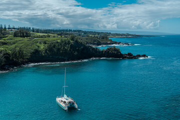 Honolua-Mokuleia Bay Marine Life Conservation District.  Honolua Bay.  Honoapiilani Highway, Wesrt Maui, Hawaii.  Snorkel Honolua

