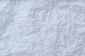 Background and textured of white paper. Crumpled paper for backdrop.