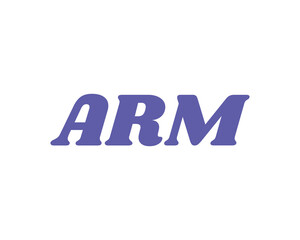 ARM Logo design vector template