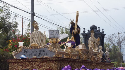 1st Sunday of Lent, Jesus Nazareno de la Salvación. Antigua Guatemala