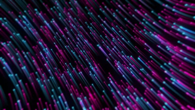 Animation background particle gradient color 