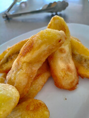 Selective focus. Indonesian traditional meal named 