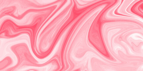 Abstract background of mixed shades of colorful nail polish with a marble pattern. Creative background colorful red liquid paint. Bright and shinny blue background for any graphics design.