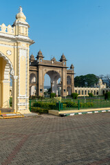 Fototapeta na wymiar Mysore Palace, Mysore, Karnataka state, India