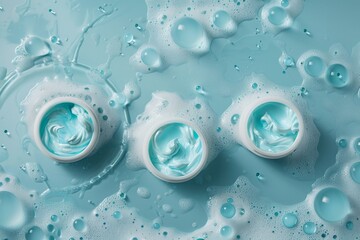 Face Skin care fortitude skin care cream. Skincare beauty cosmetic products: lip balm, refining lotion, moisturiser, anti aging skincare Anti pollution eye gel, Protectant serum and Medicine jar pot