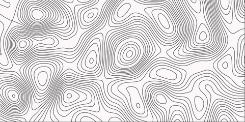 Fototapeta na wymiar Topographic Map in Contour Line Light Topographic White seamless marble texture. Black-white background from Ocean topographic. Geographic mountain on a white Map topo Gradient multicolor.