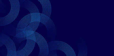 abstract technology communication concept vector background. blue vector abstract banner with shape shiny lines with Technology grid wave decorative background for advertising banner.