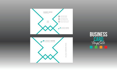 business card for corporate and any use