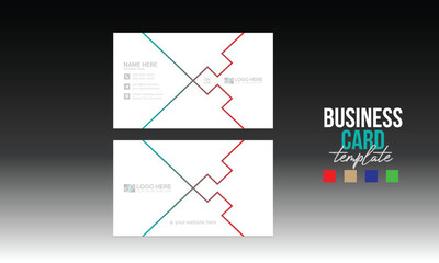 business card for corporate and any use