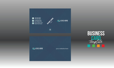 business card for corporate and any use