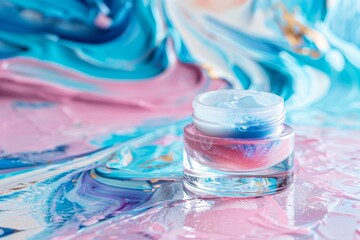 Face Skin care passion skin care cream. Skincare beauty cosmetic products: lip balm, Elasticity lotion, moisturiser, anti aging skincare Original eye gel, Cucumber skincare serum and refresh jar pot