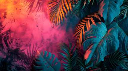 techno vibe into a jungle-inspired marble background. Combine electronic circuit patterns, vibrant colors, and jungle motifs