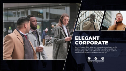 Elegant Corporate AE - obrazy, fototapety, plakaty
